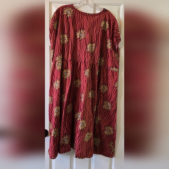 Gudrun Sjoden Sunflower Dress Red - Picture 4 of 4